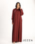 Satin A-Line Dress 63323